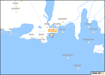 map of Pinu