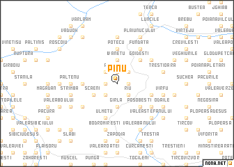 map of Pinu