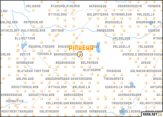 map of Pinwewa