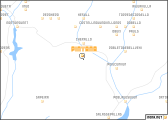 map of Pinyana