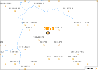 map of Pinya