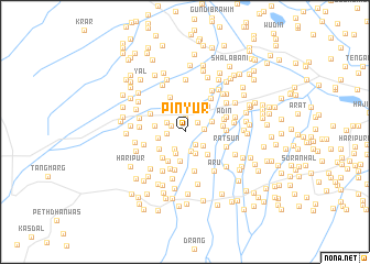 map of Pinyur