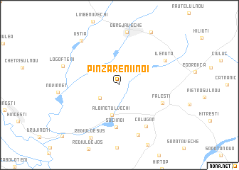 map of Pînzărenii Noi