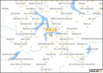 map of Pinza