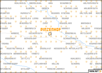 map of Pinzenhof