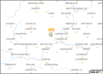 map of Pin