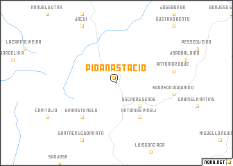 map of Pio Anastácio