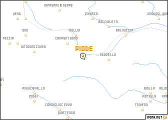 map of Piode