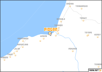 map of Piogar