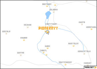 map of Pionernyy