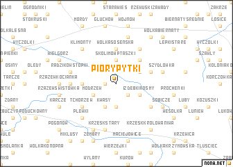 map of Pióry Pytki