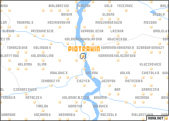 map of Piotrawin