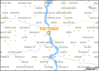 map of Piotrowin