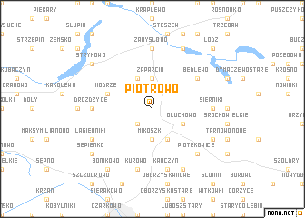 map of Piotrowo