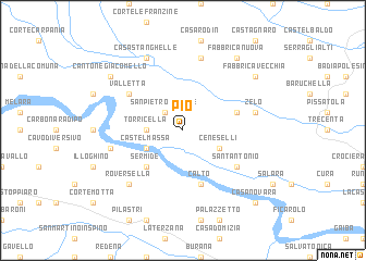 map of Pio