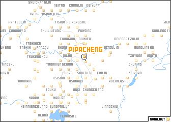 map of P\