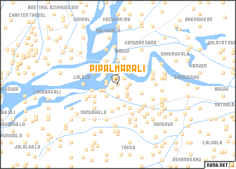 map of Pīpal Marāli