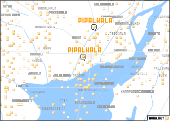 map of Pīpalwāla