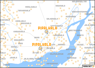 map of Pīpalwāla