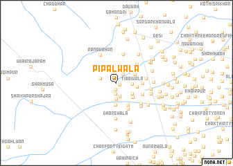 map of Pipalwāla