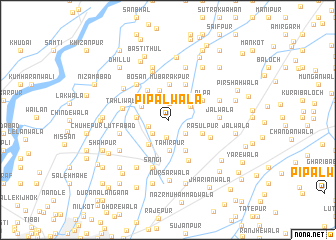 map of Pīpalwāla