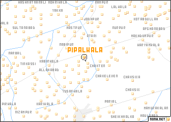 map of Pīpalwāla