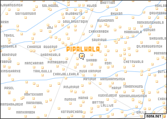 map of Pīpalwāla