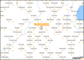 map of Pipedang