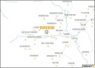 map of Piperiaí