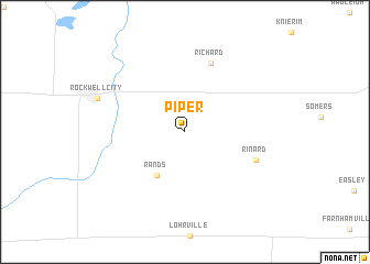 map of Piper