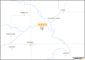 map of Piper