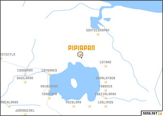 map of Pipiapan