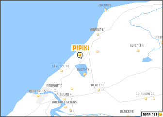 map of Pīpiķi