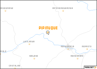 map of Pipinuque