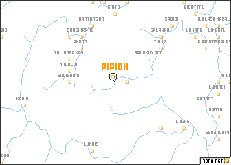 map of Pipioh