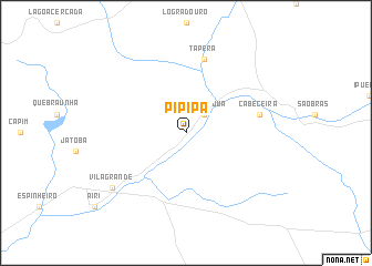 map of Pipipã