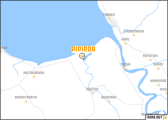 map of Pipiroa