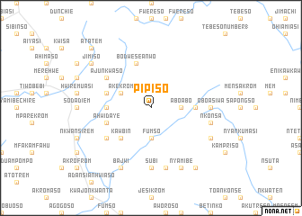 map of Pipiso