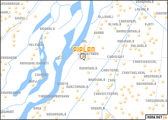 map of Piplān