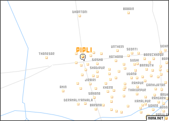 map of Pipli