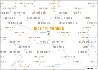 map of Piplockenburg