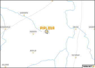 map of Pīploda