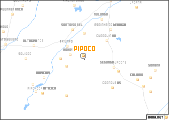 map of Pipôco