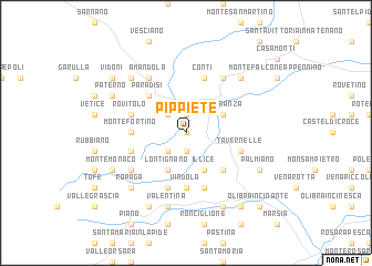 map of Pippiete