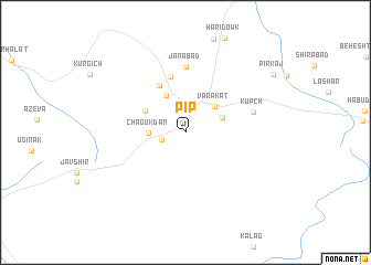 map of Pīp
