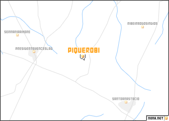 map of Piquerobi