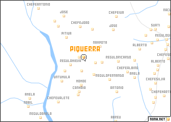 map of Piquerra