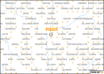 map of Piquín