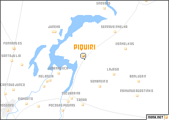 map of Piquiri