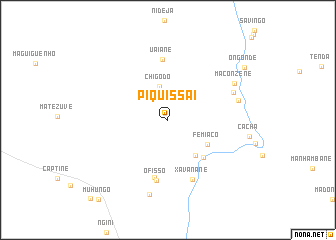 map of Piquissai